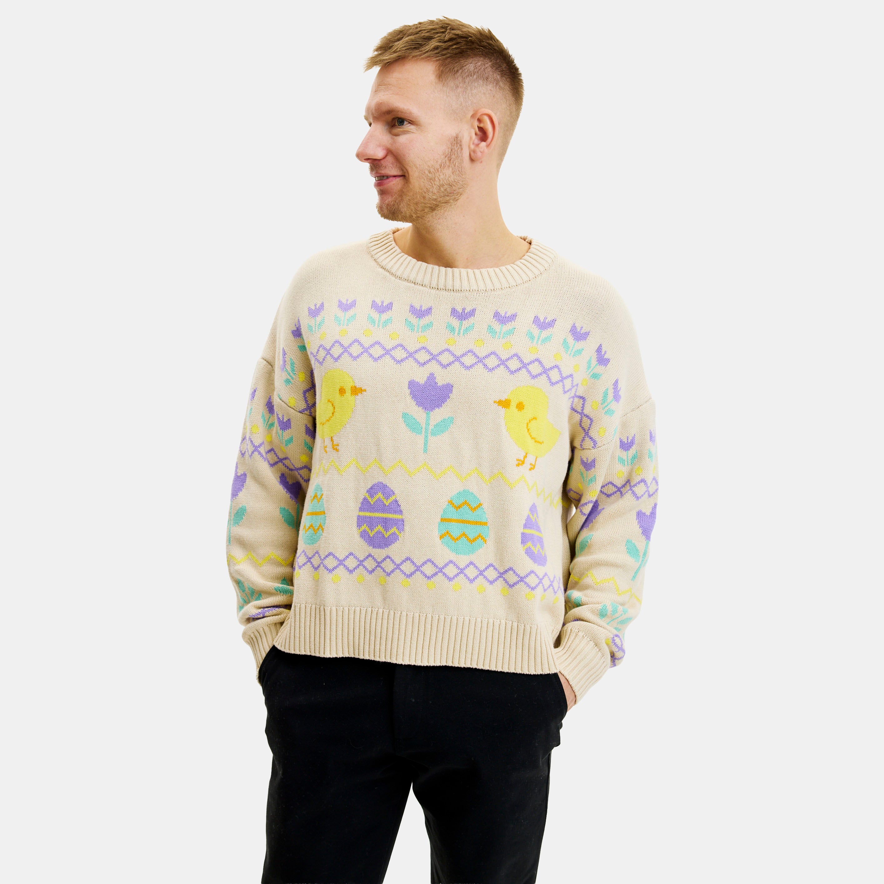 Den hyggelige pÄskesweater - Herre